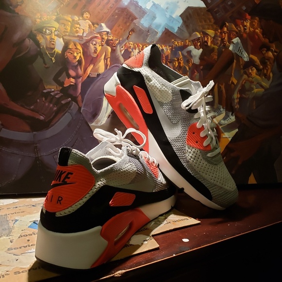 SOLD.....Air Max 90 infrared flyknit - Picture 7 of 8